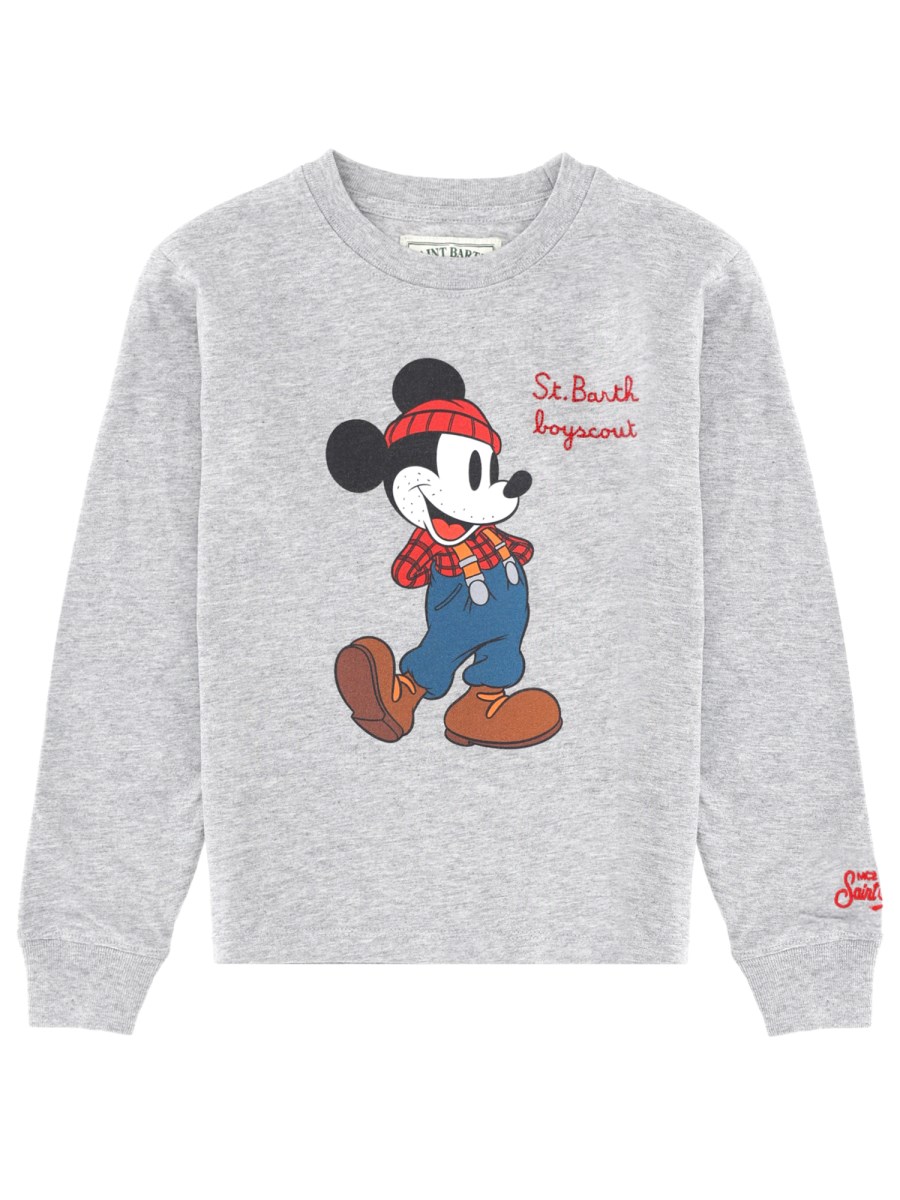 FELPA GIROCOLLO MICKEY SCOUT
