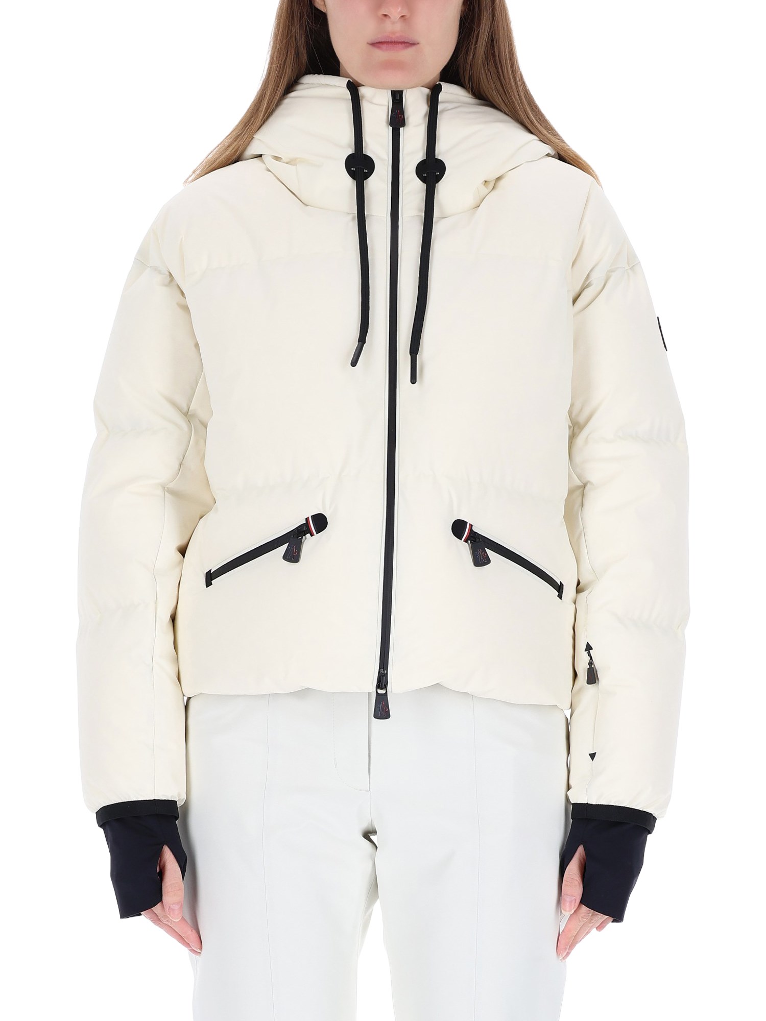Moncler Grenoble Ski Jacket Allesaz With Hood In Multi