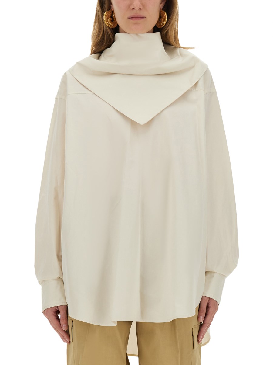 BLUSA IN COTONE
