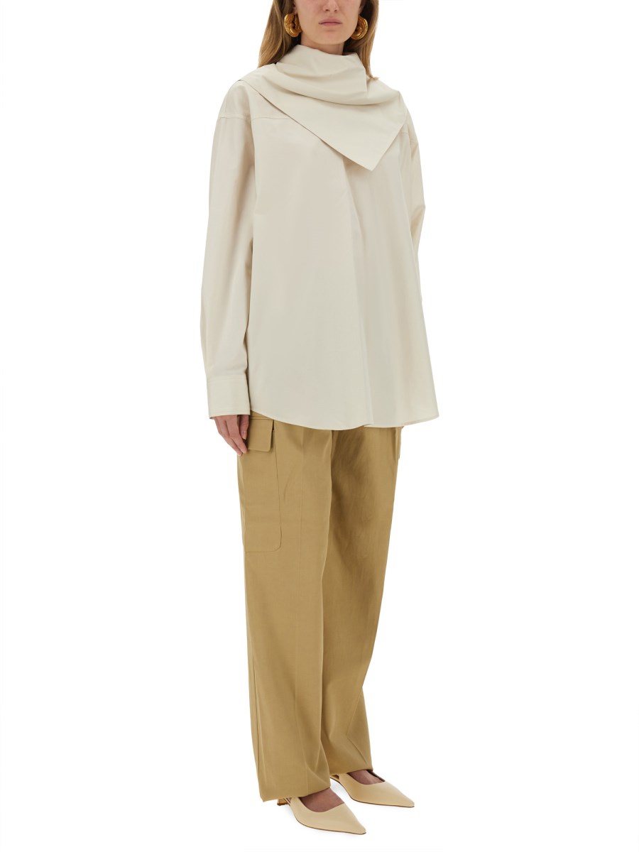 BLUSA IN COTONE