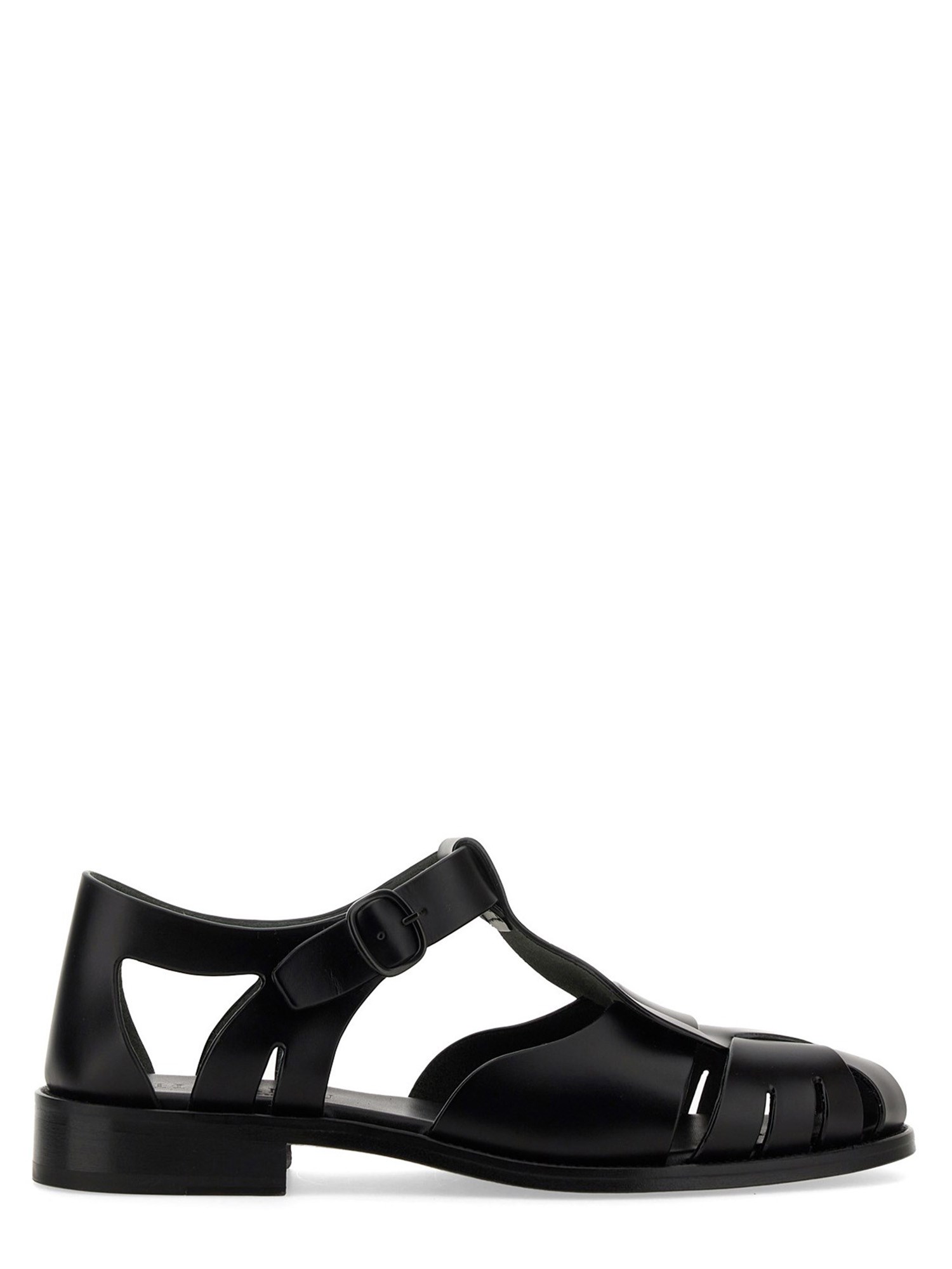 Hereu "peach" Sandal In Black