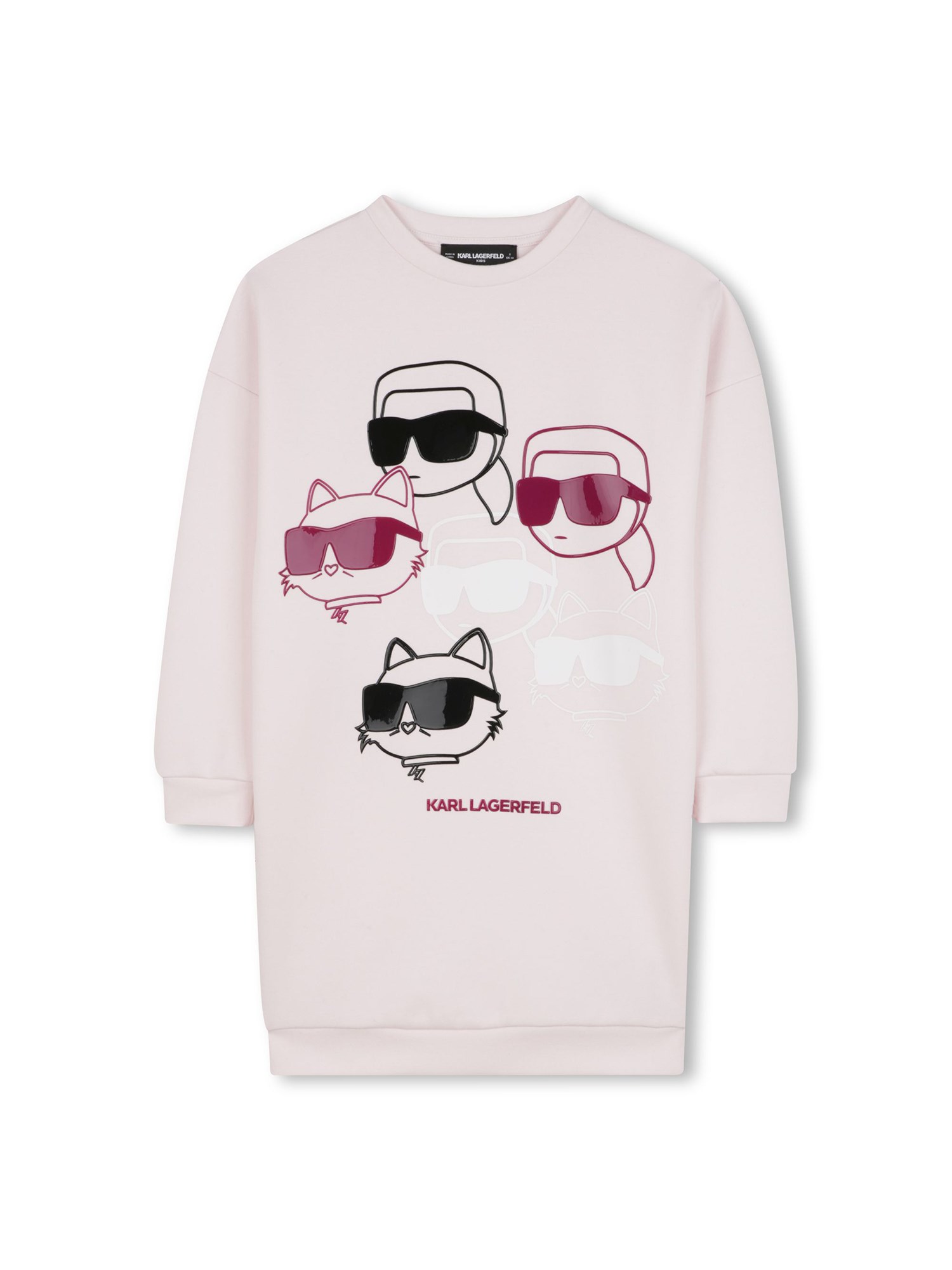 karl lagerfeld dress with logo