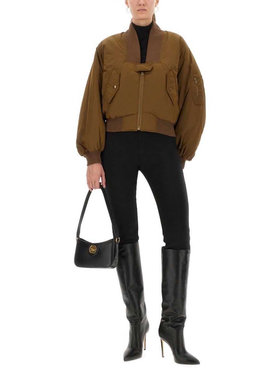 GIUBBOTTO BOMBER IN NYLON