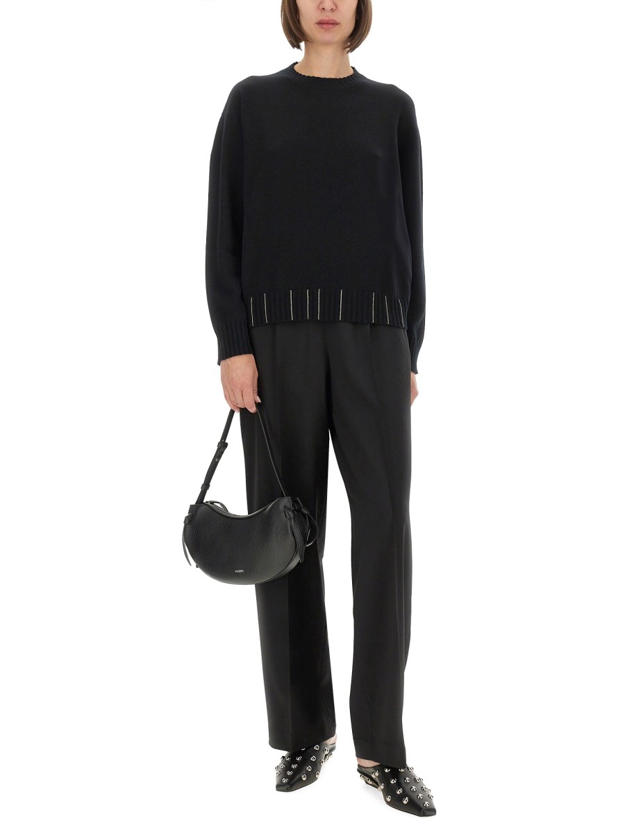 MAGLIA IN LANA, SETA E CASHMERE