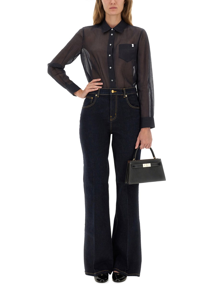 CAMICIA IN COTONE A RIGHE