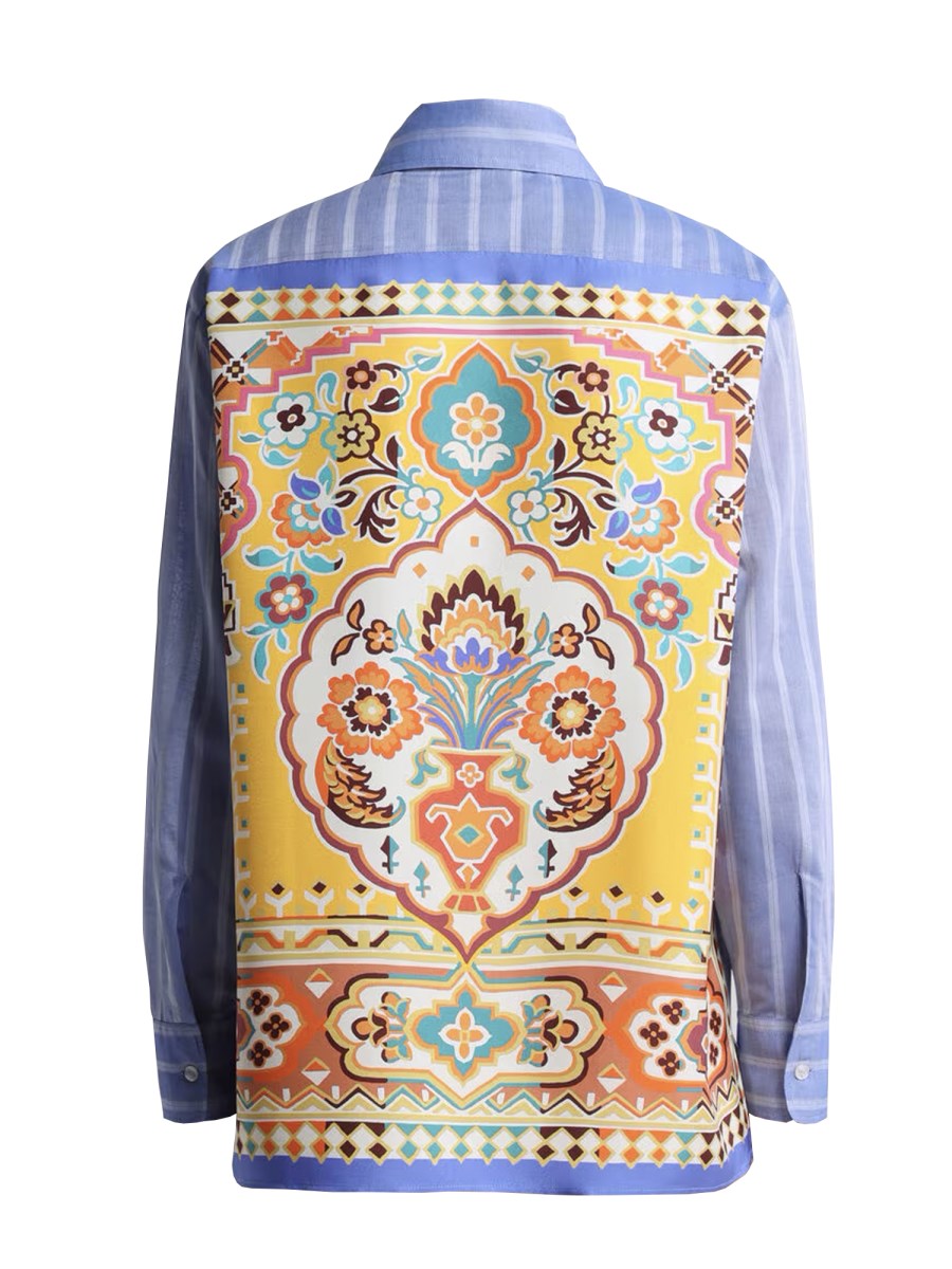 CAMICIA IN COTONE A RIGHE