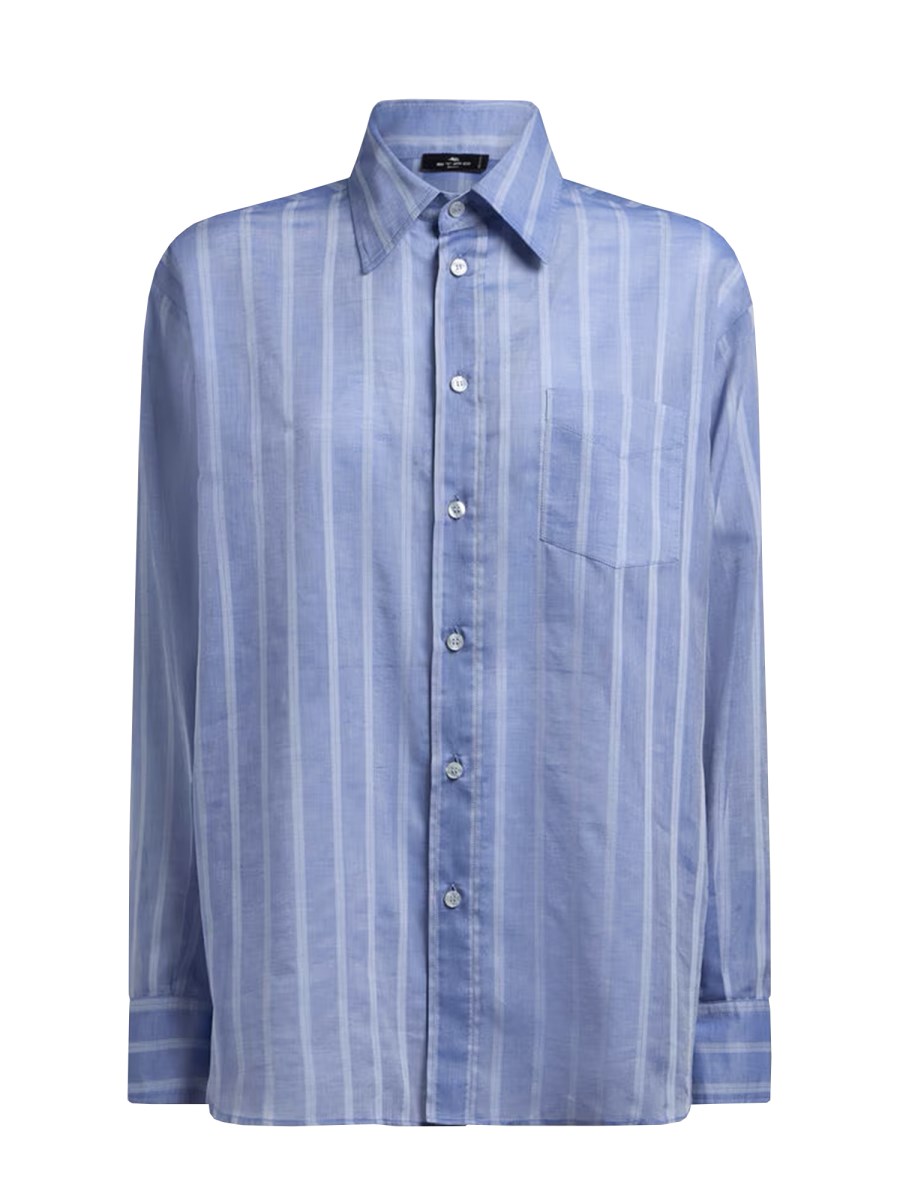 CAMICIA IN COTONE A RIGHE