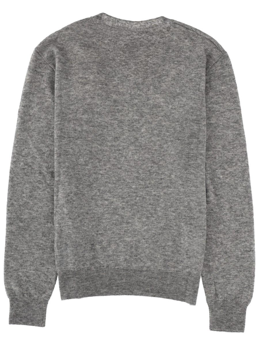 MAGLIA CON SCOLLO A V