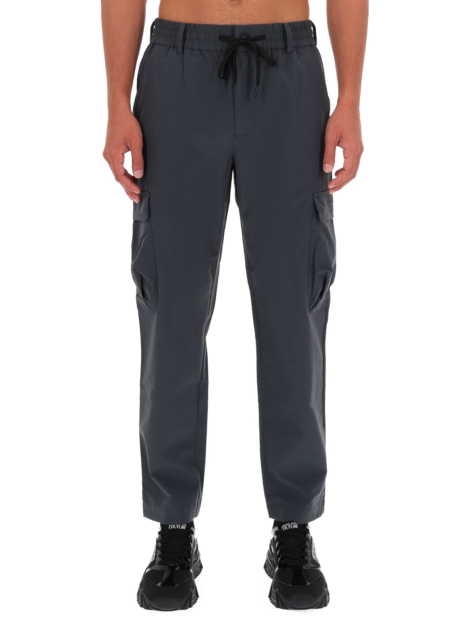 versace jeans couture technical cargo pants
