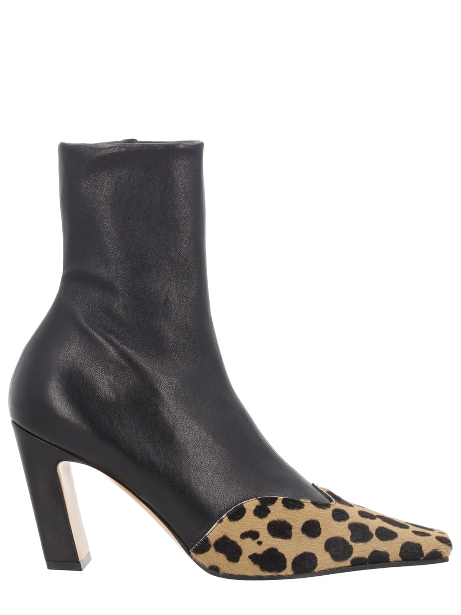 Khaite Nevada Ankle Stretch Boot In Multi