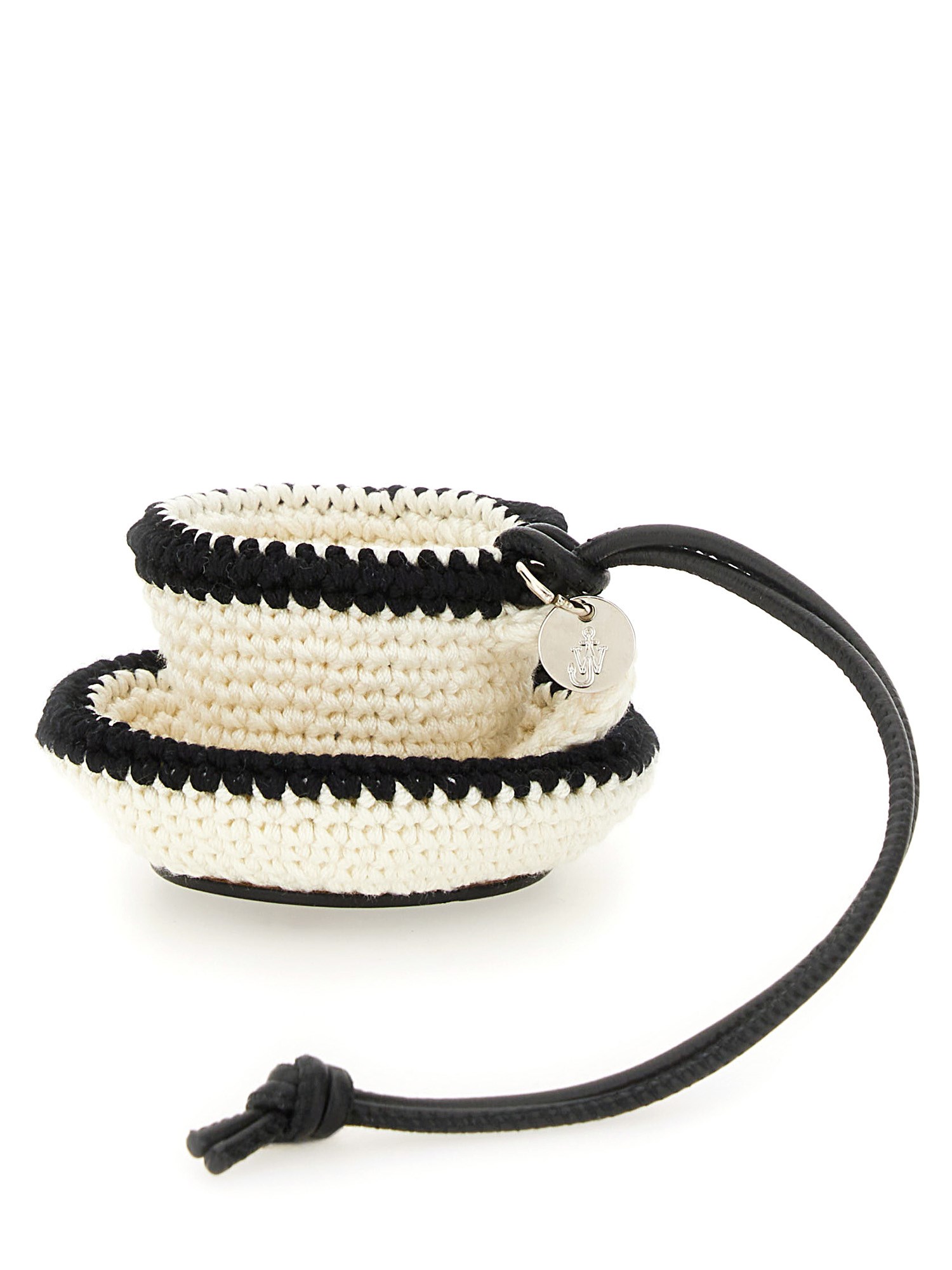 Jw Anderson Charm "teacup" In White