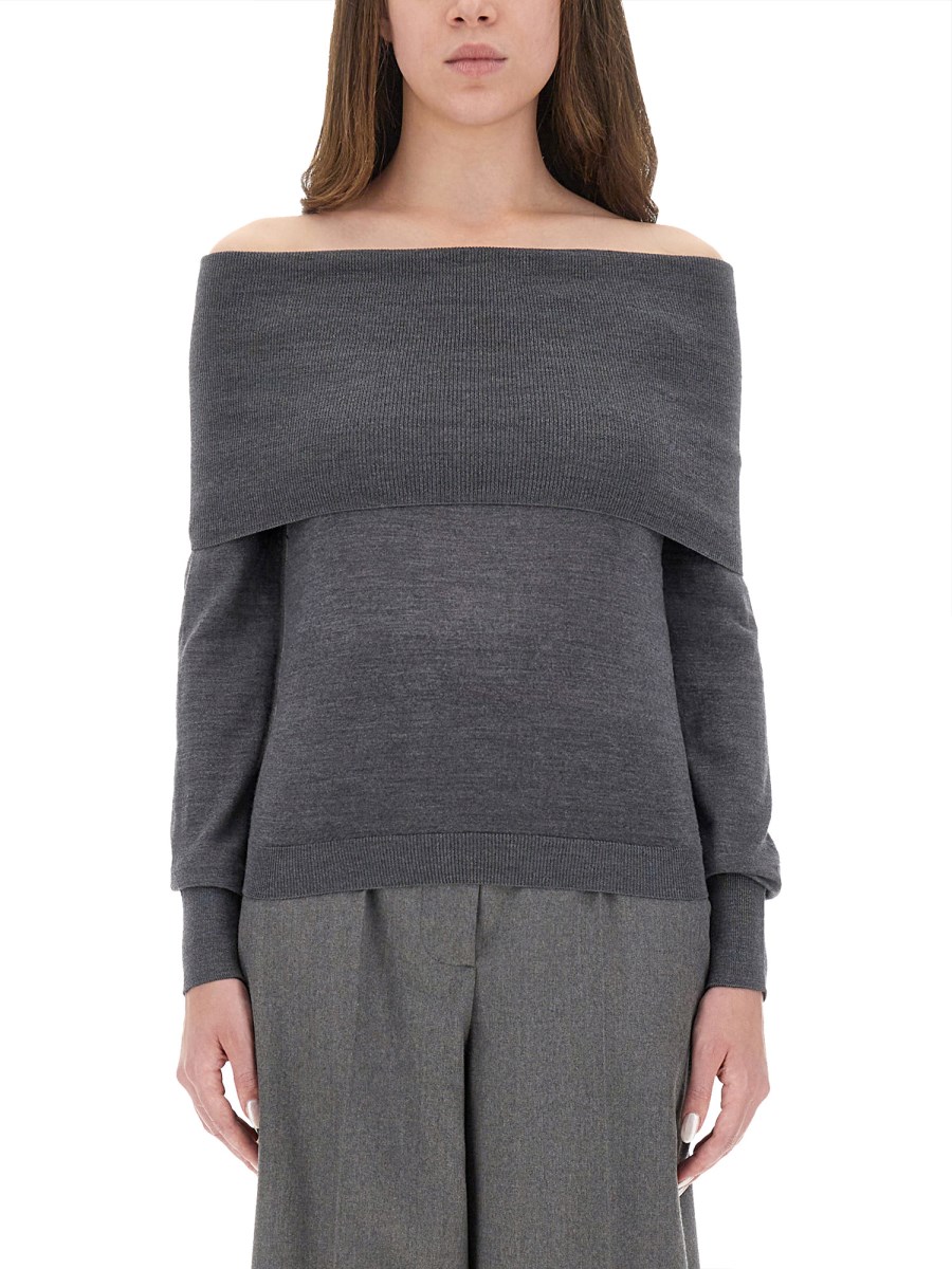 MAGLIA A COLLO ALTO IN LANA