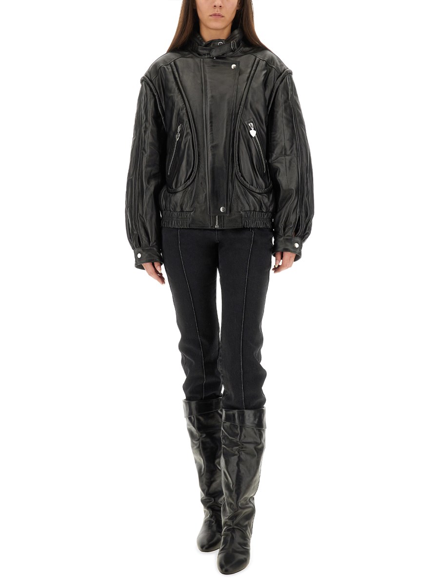 GIACCA CAROLE IN PELLE