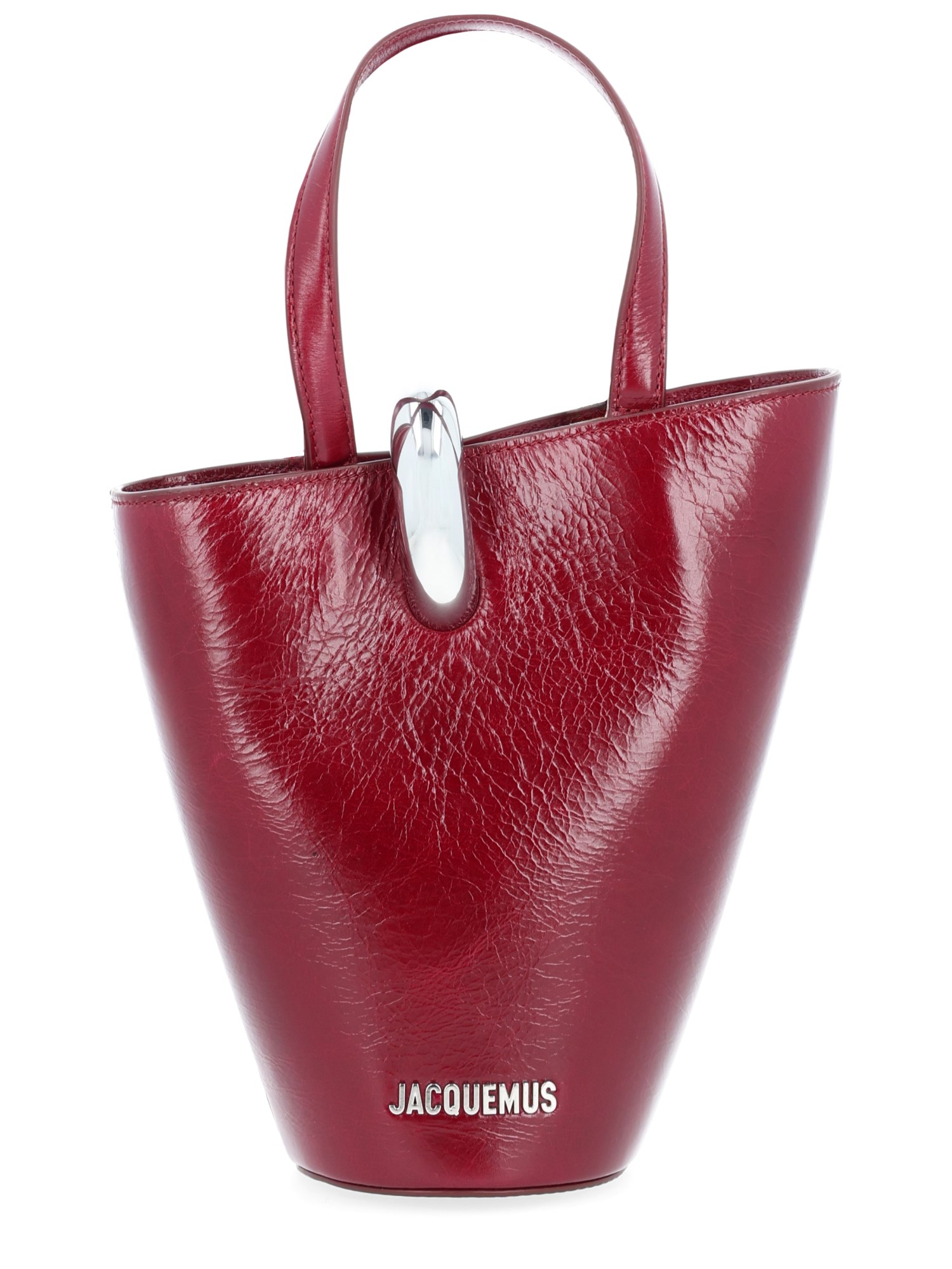 Jacquemus "le Petit Bambola" Bag In Burgundy