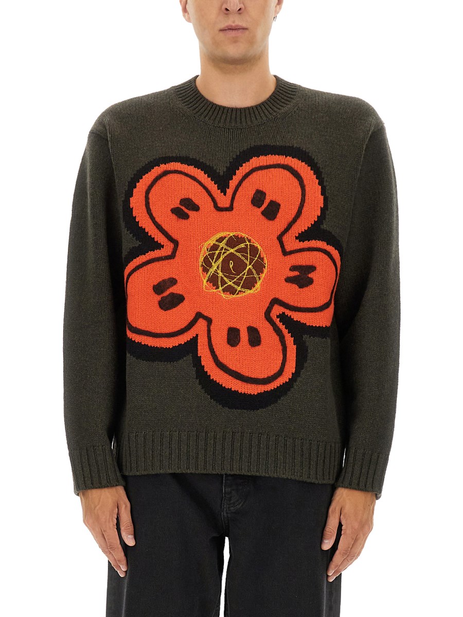MAGLIONE CON BOKE FLOWER