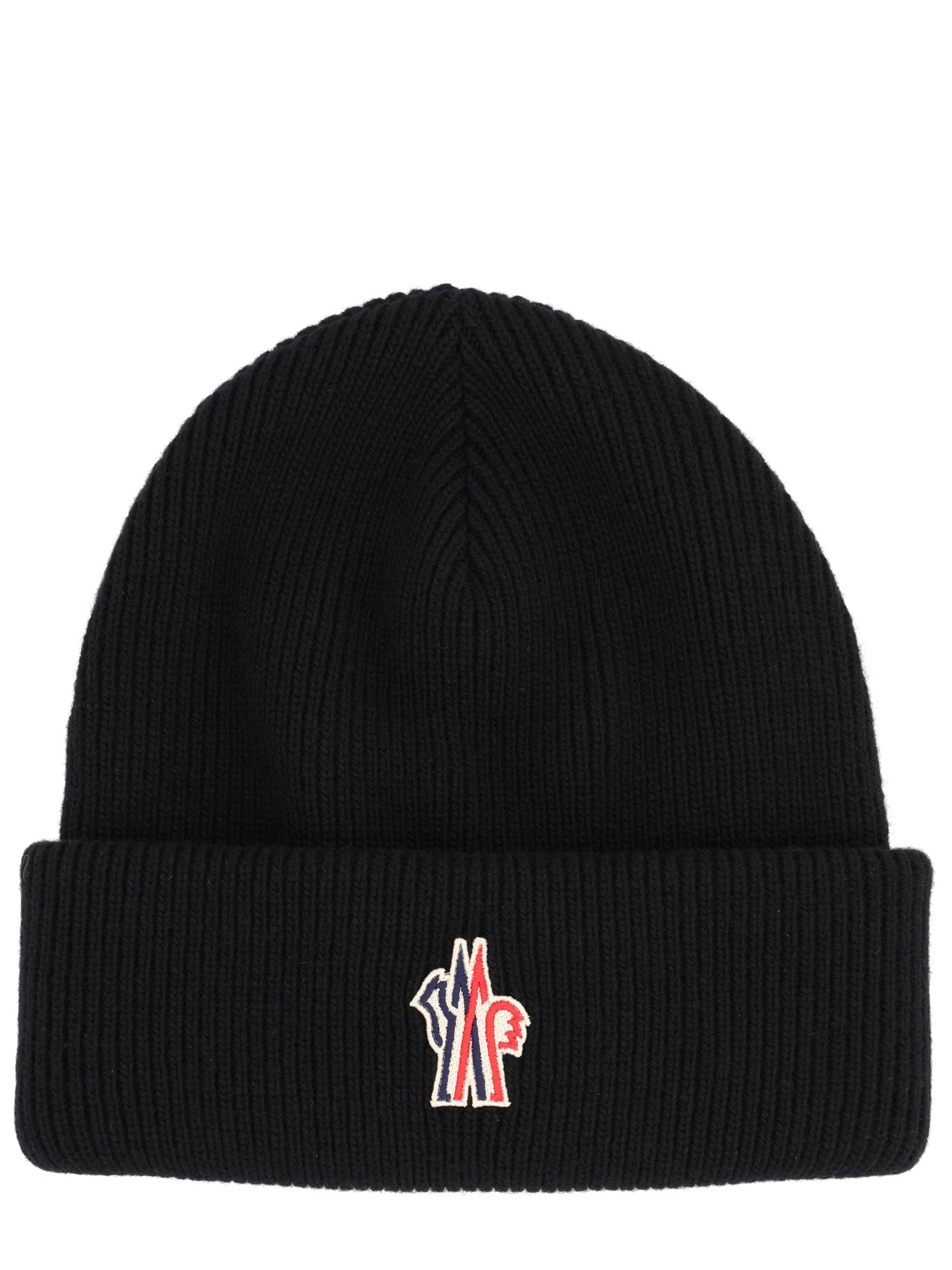 Moncler Wool Cap In Black
