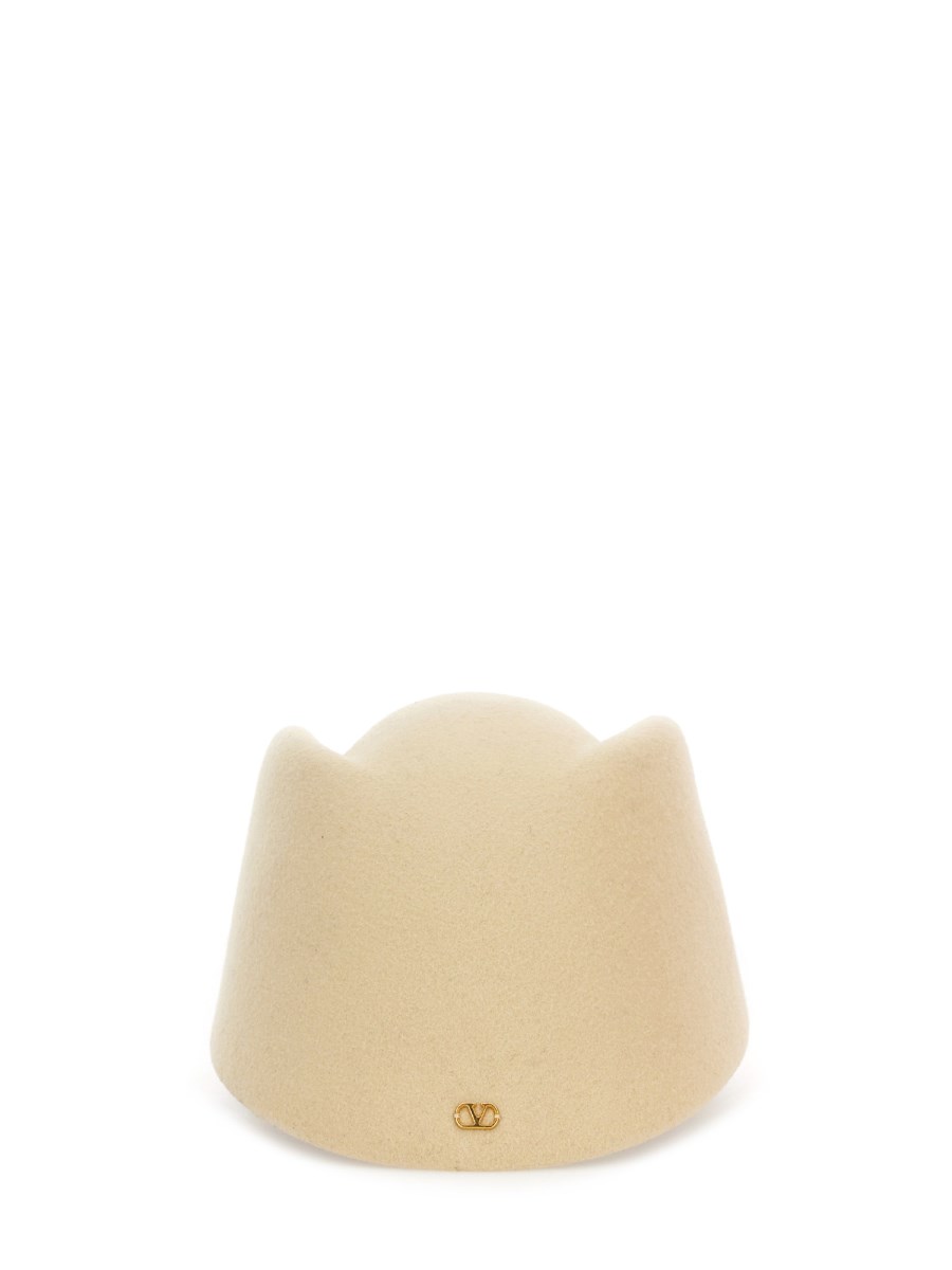 CAPPELLO VLOGO SIGNATURE IN LANA
