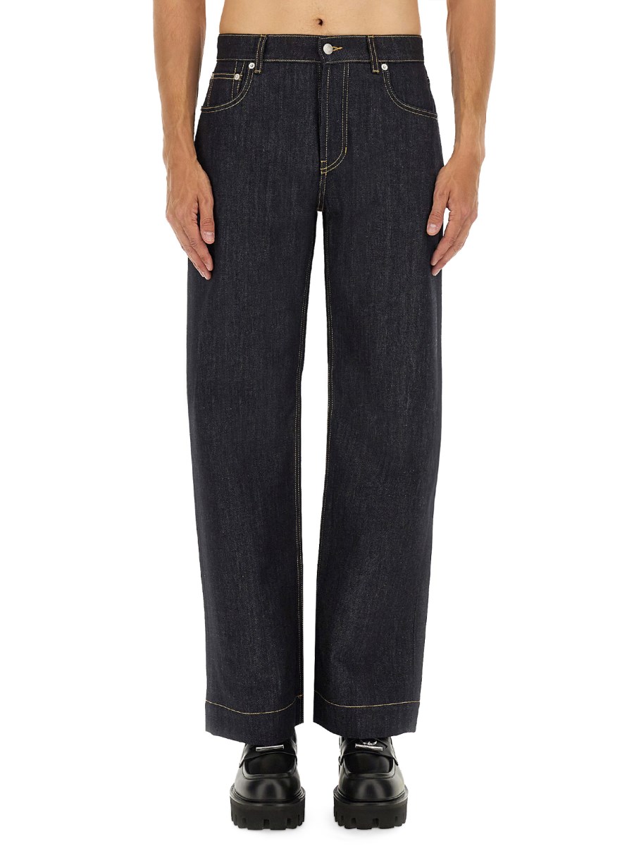 JEANS A GAMBA AMPIA 