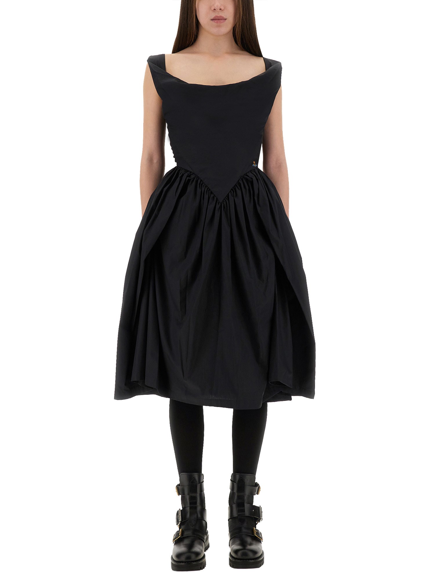 Vivienne Westwood "sunday" Dress In Black