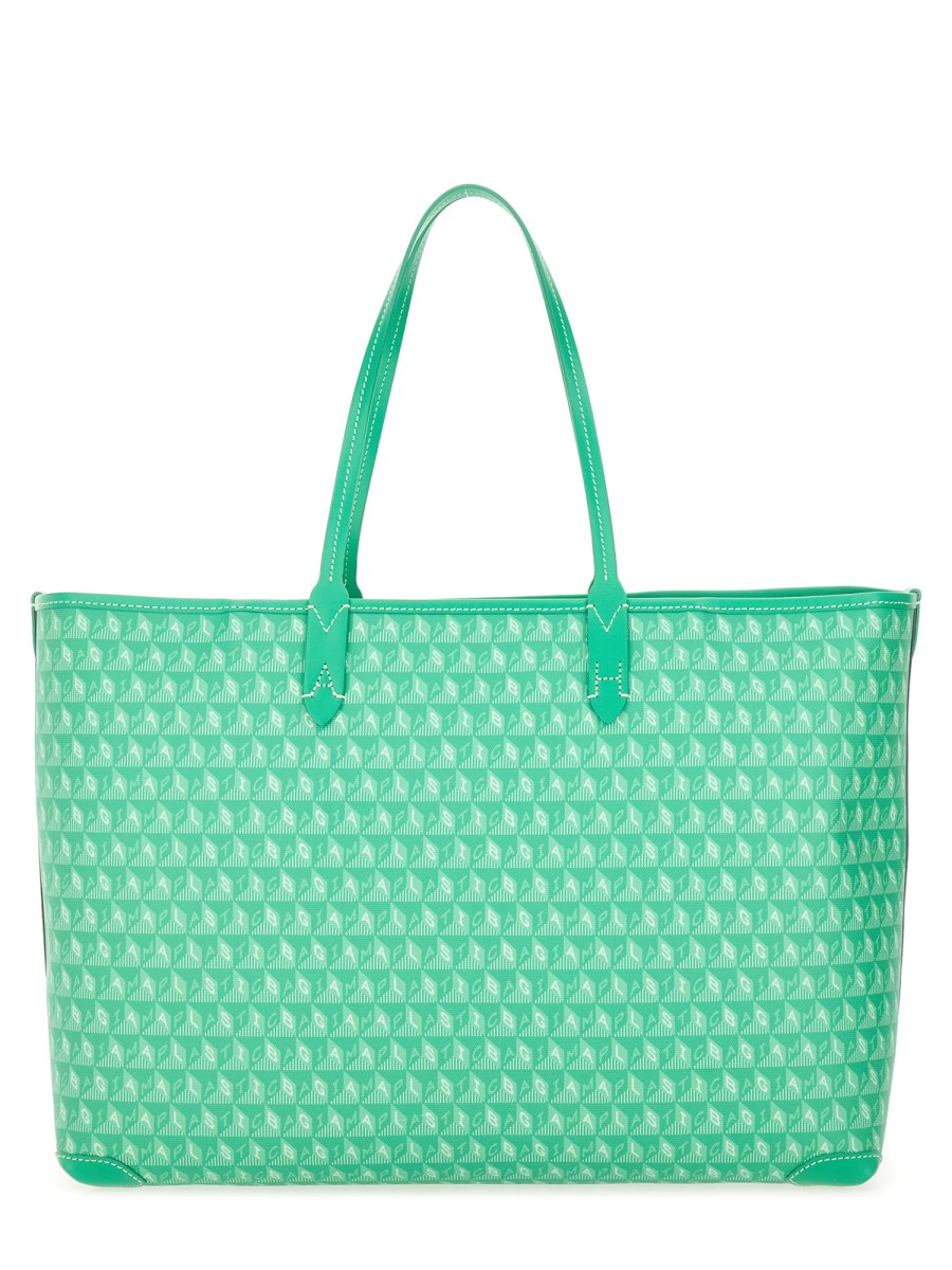 BORSA TOTE CON MOTIVO I AM A PLASTIC BAG