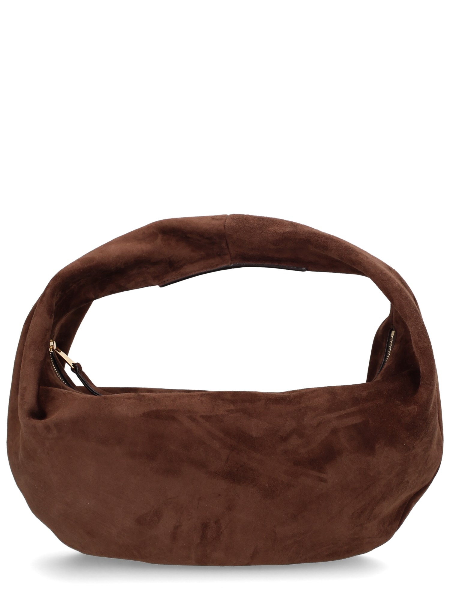 Khaite Brown Calfskin Handbag In Pattern