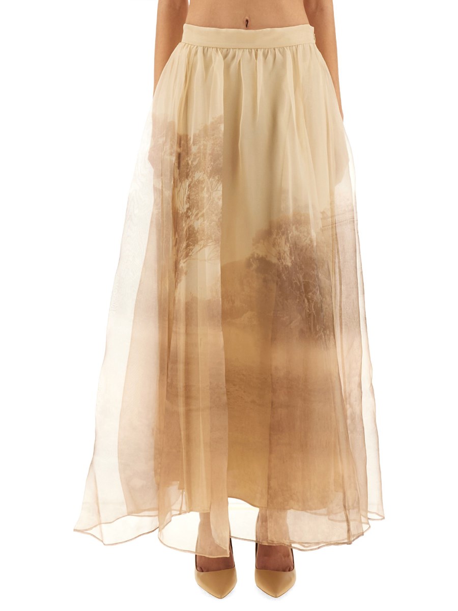 MAXI GONNA IN ORGANZA MEMENTO