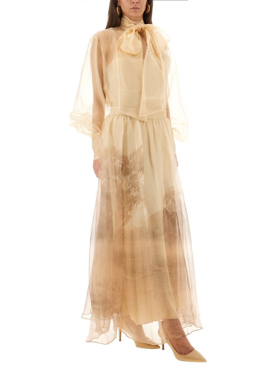MAXI GONNA IN ORGANZA MEMENTO