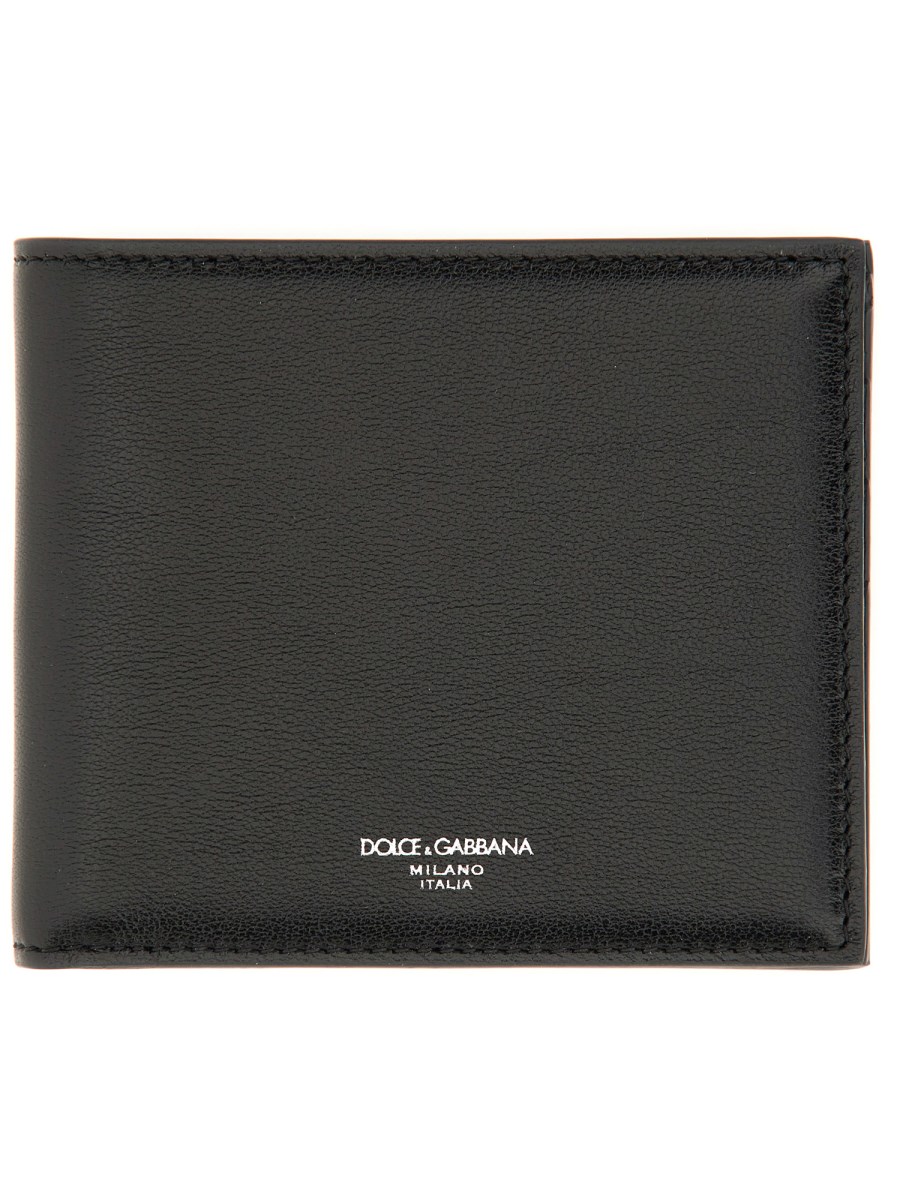 PORTAFOGLIO BIFOLD IN PELLE DI VITELLO