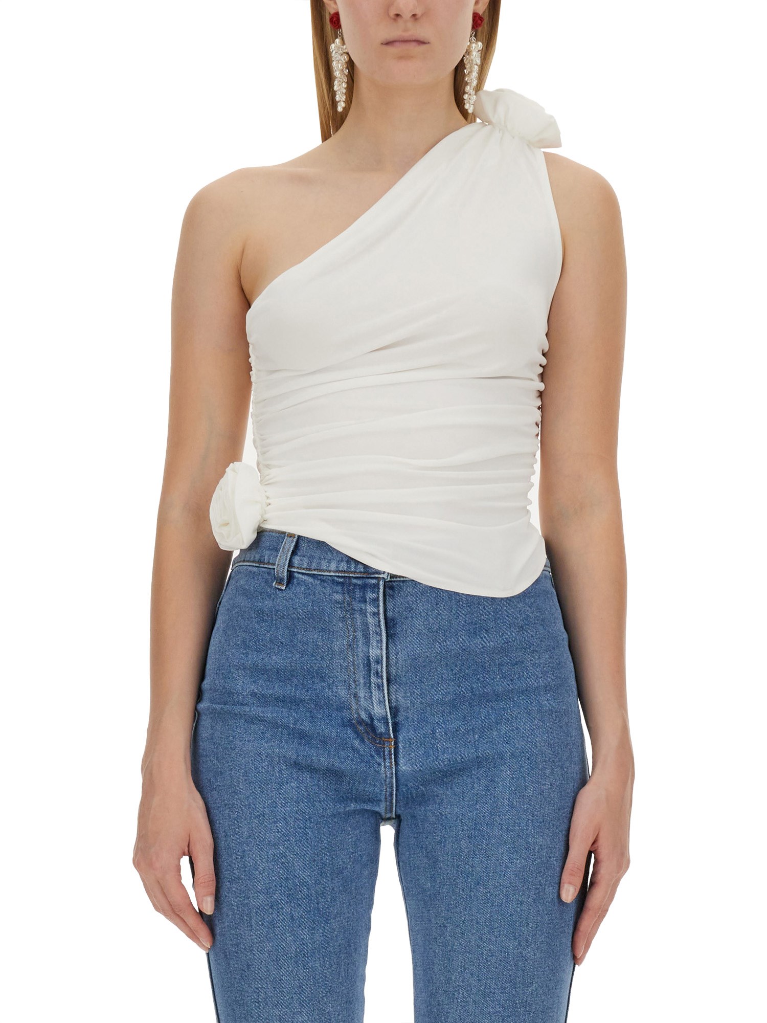 Magda Butrym One-shoulder Jersey Top