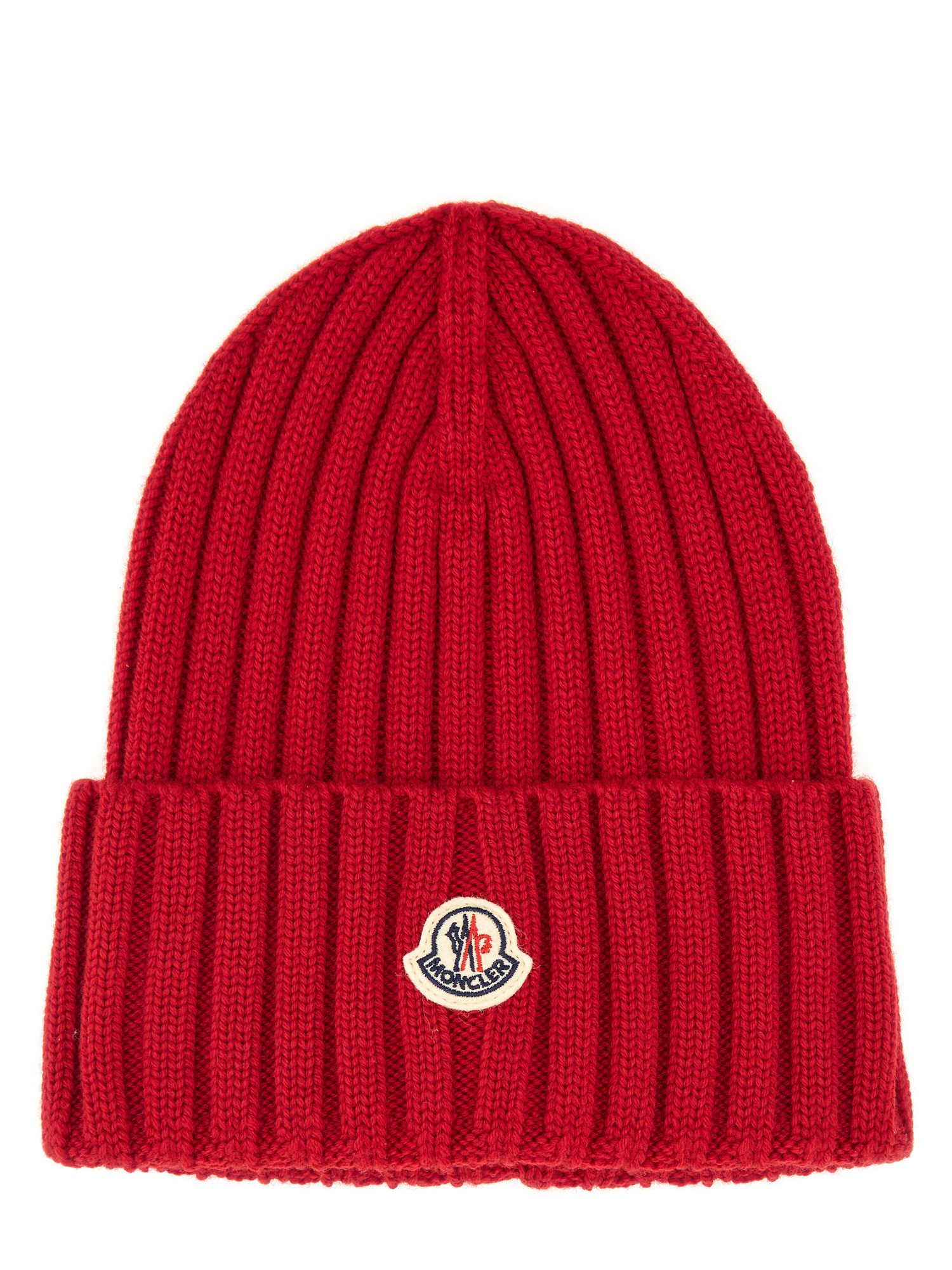 Moncler Beanie Hat In Red