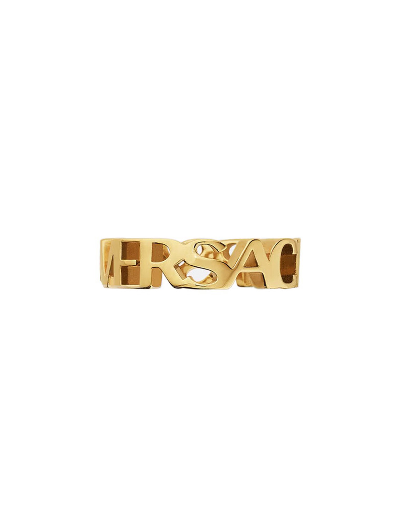 Versace logo ring - versace - Modalova