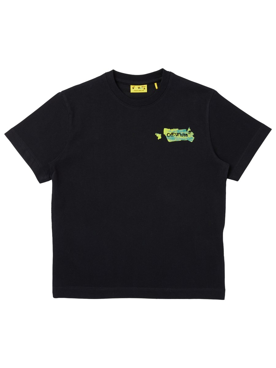 T-SHIRT CON LOGO GRAFFITI