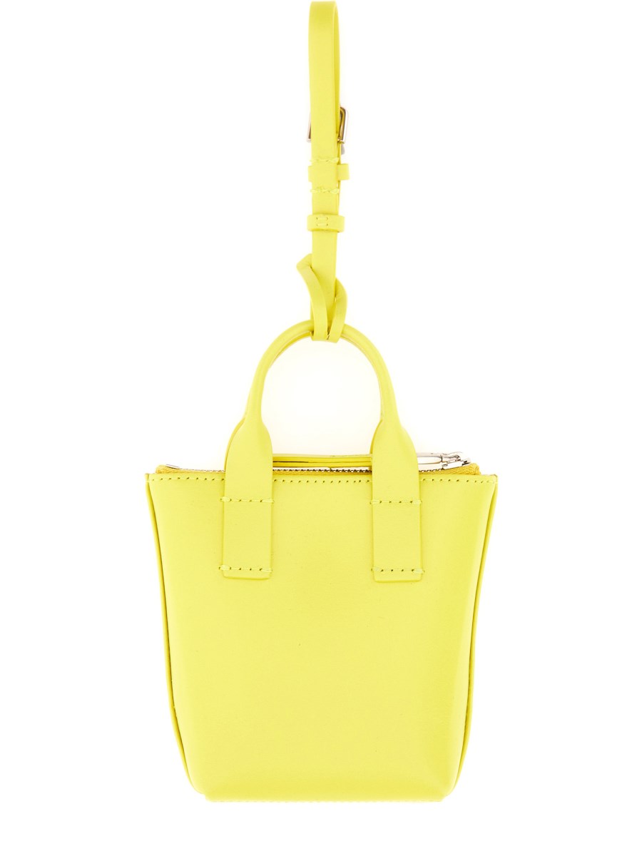 CHARM MINIBAG IN PELLE