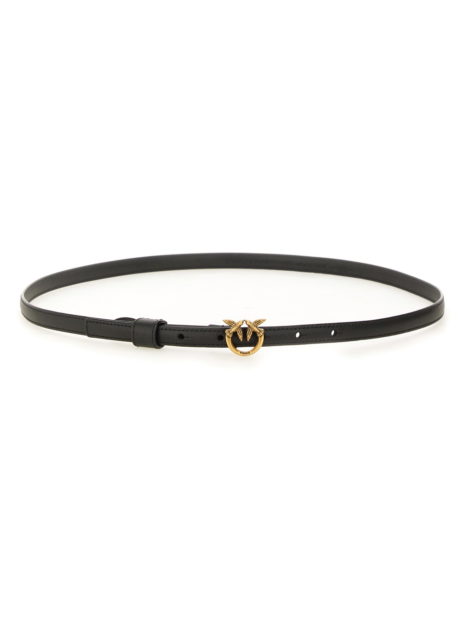 Pinko Love Berry Belt In Gold