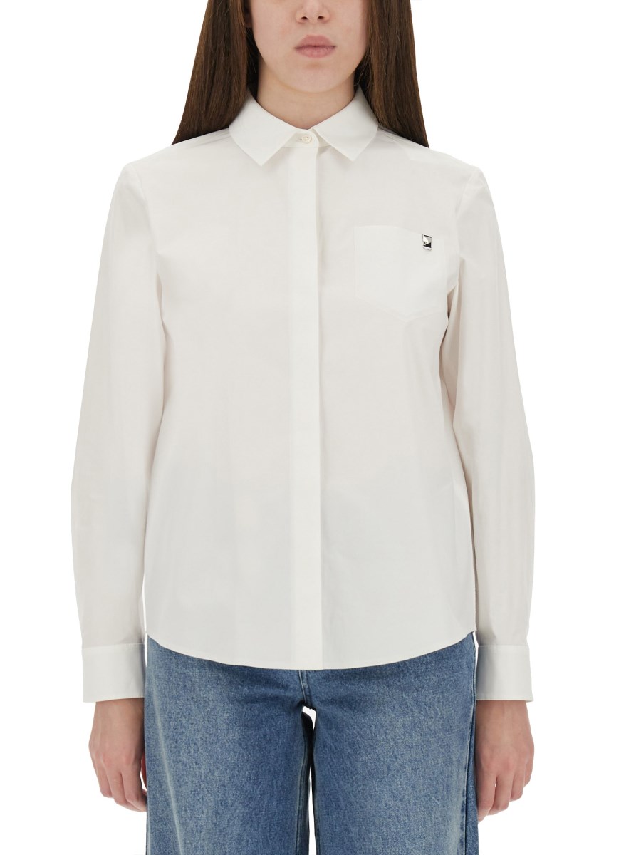 CAMICIA IN POPELINE DI COTONE