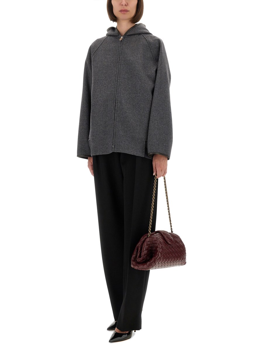 GIACCA IN LANA CON ZIP