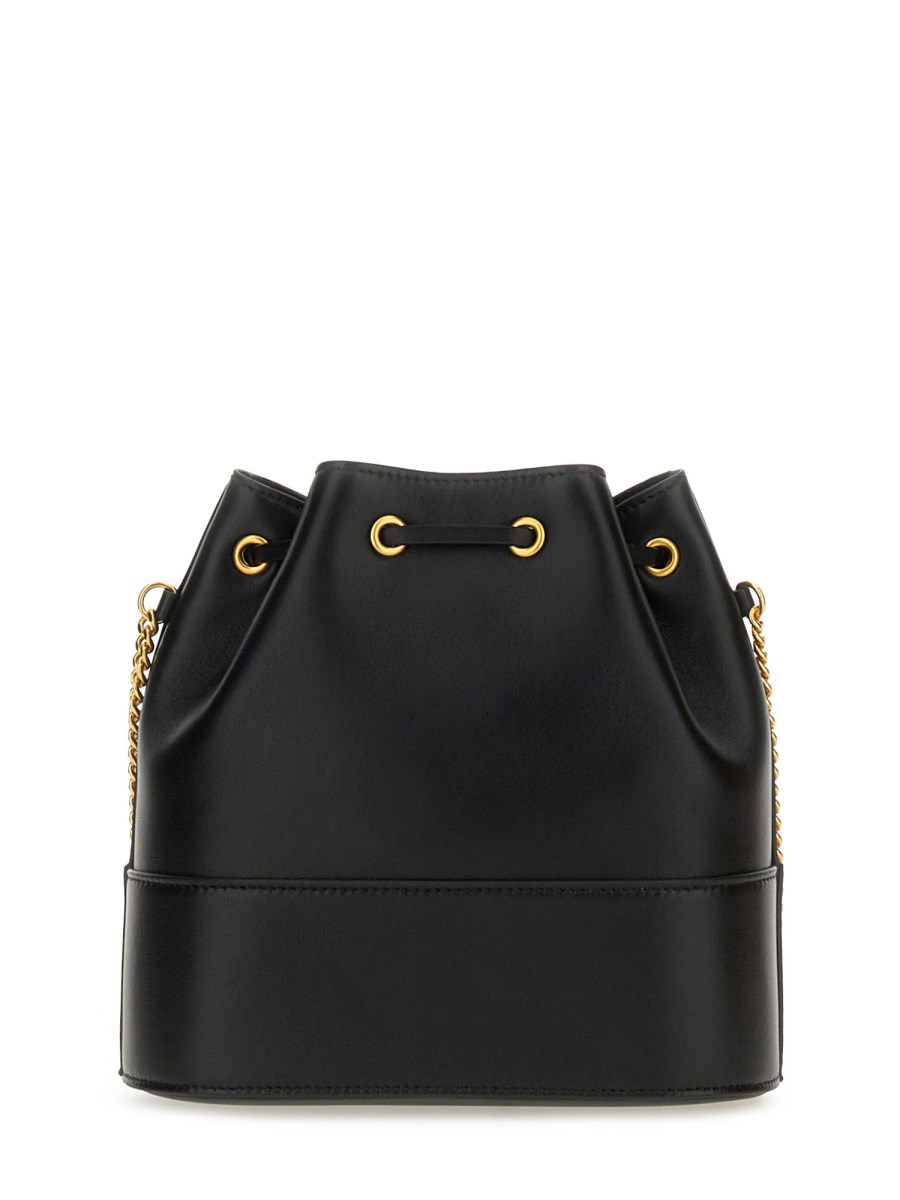 BORSA MINI SECCHIELLO CON CATENA VLOGO SIGNATURE