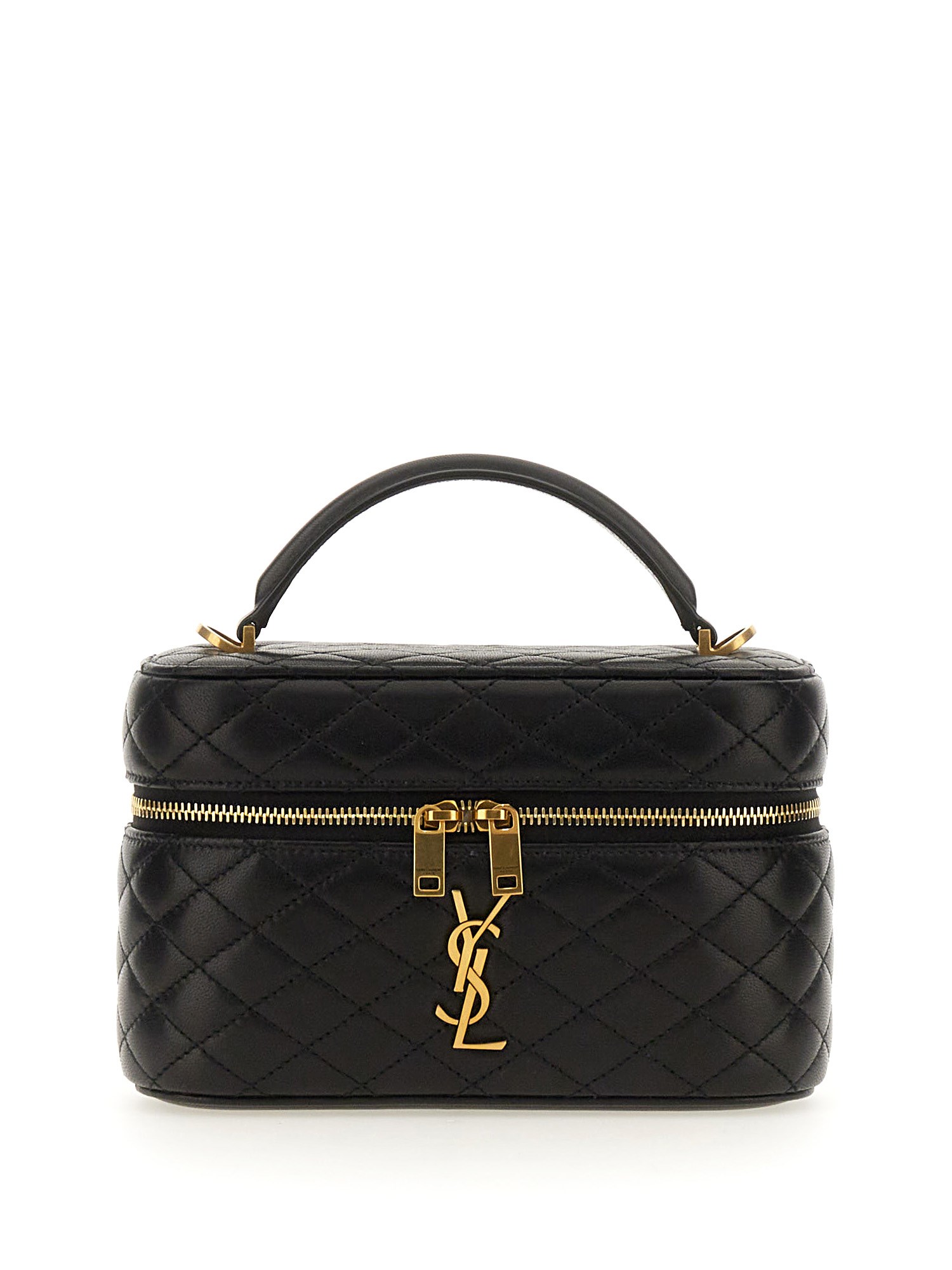 Saint Laurent "vanity Mini Gaby" Bag In Black