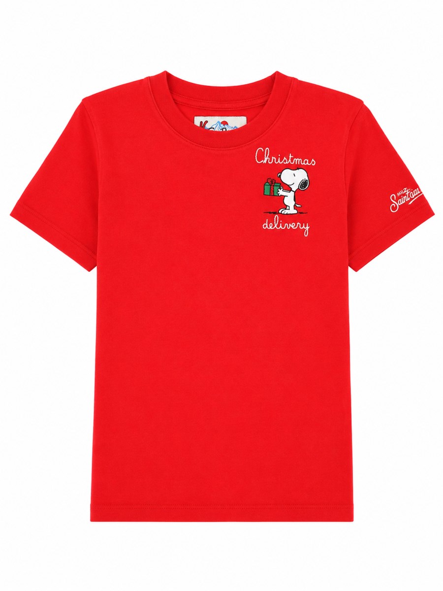 T-SHIRT CON STAMPA SNOOPY