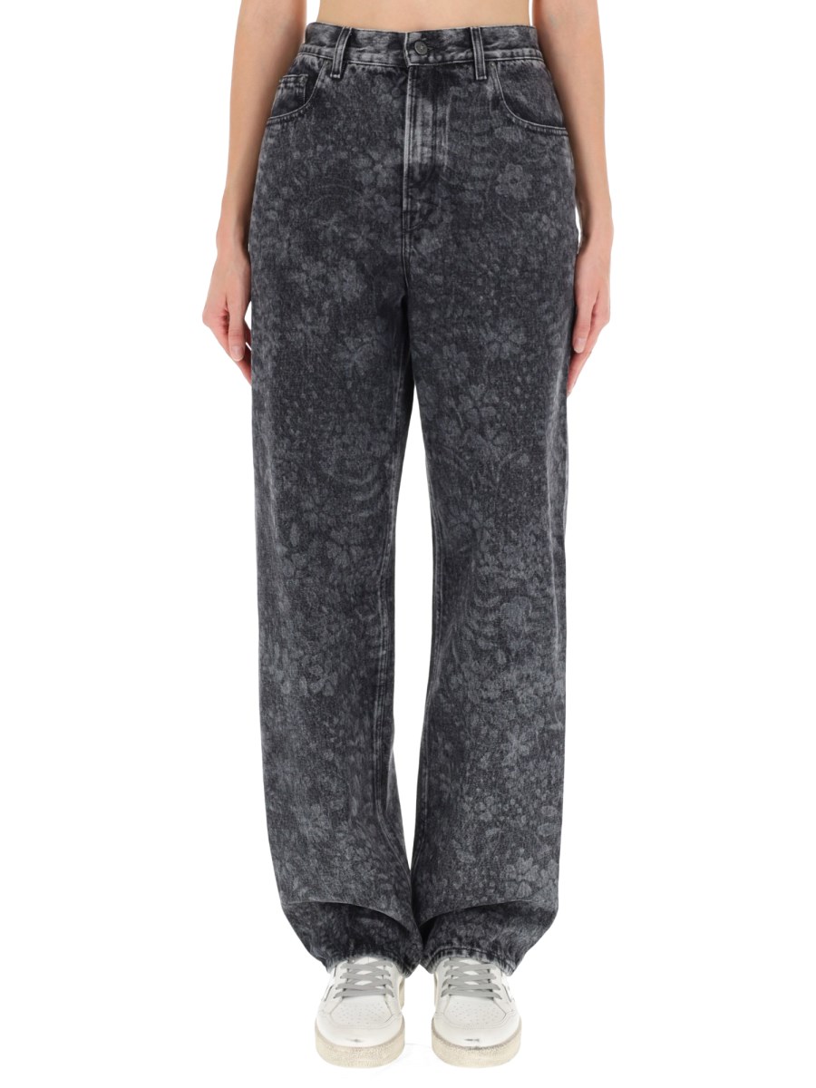 JEANS CON MOTIVO FLOREALE