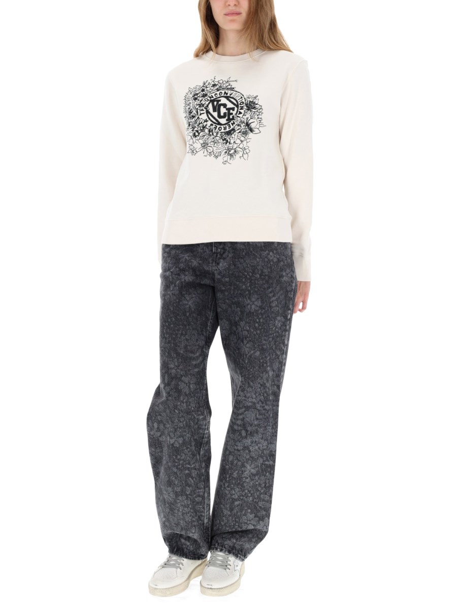 JEANS CON MOTIVO FLOREALE