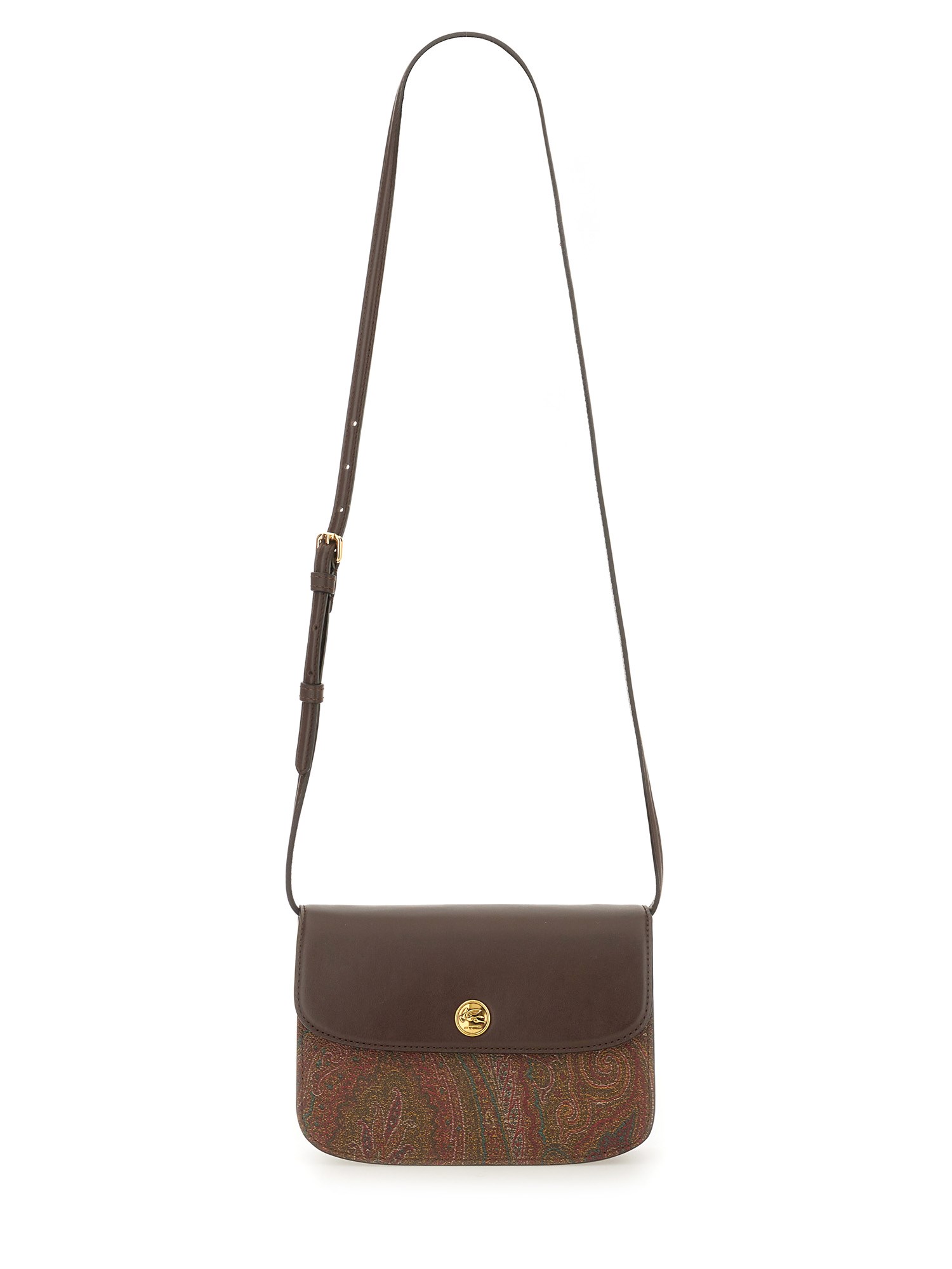 Etro Shoulder Bag "essential" Small In Brown