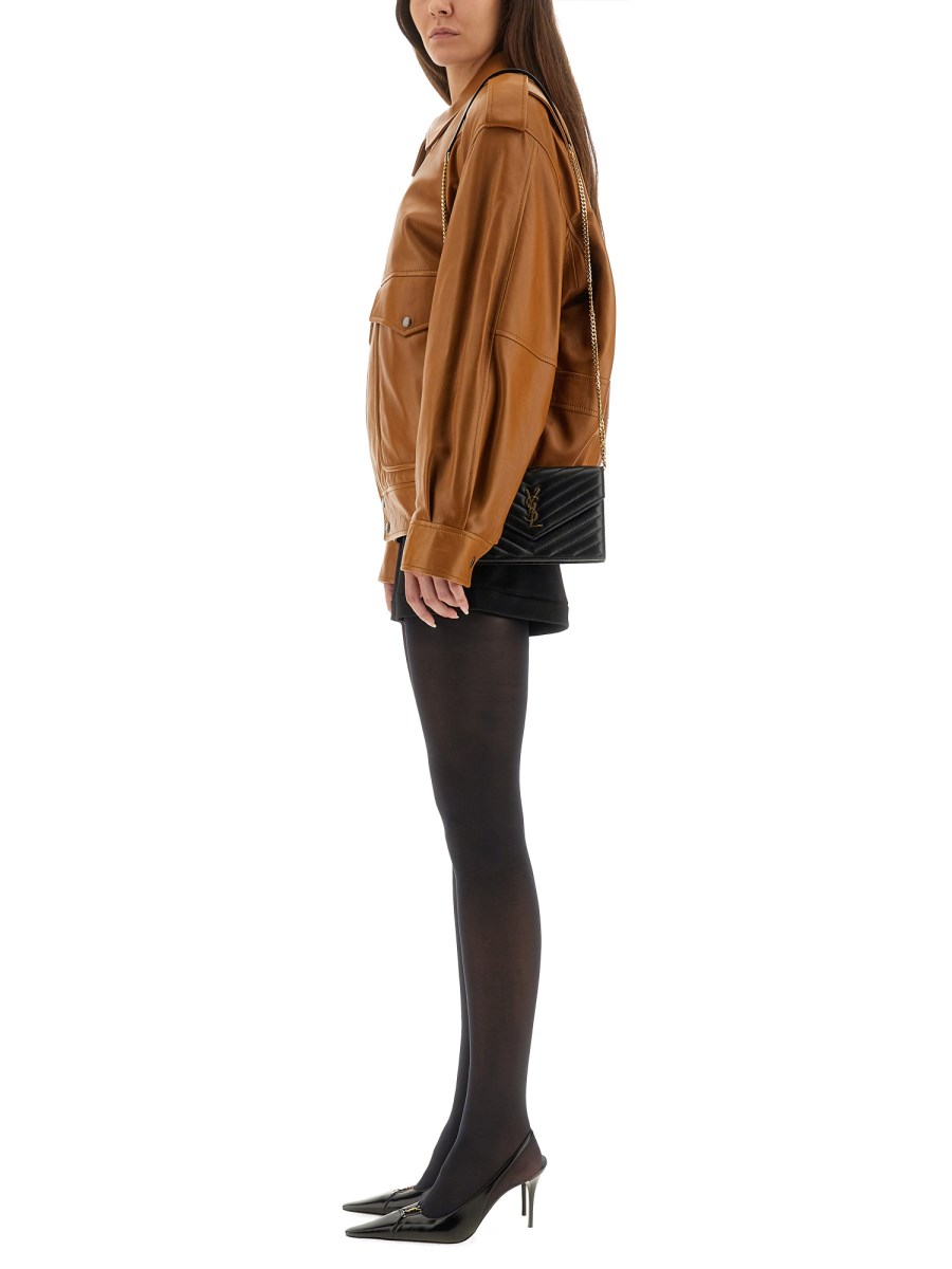 GIACCA OVERSIZE IN PELLE