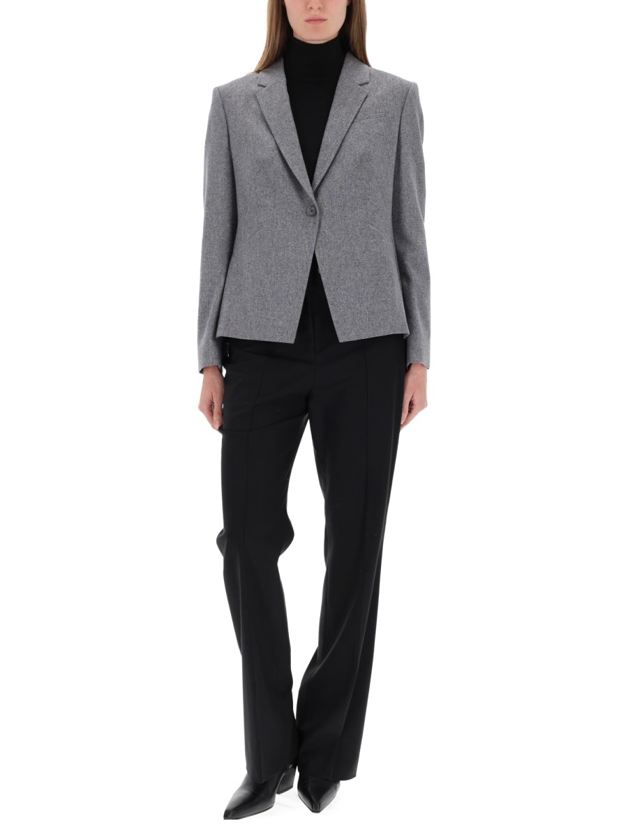BLAZER IN FLANELLA