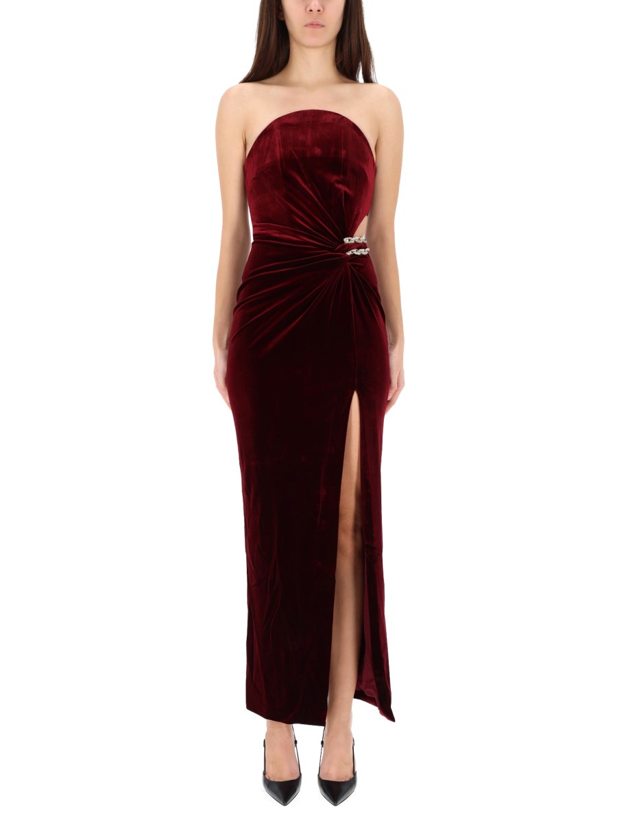 ABITO LUNGO IN VELLUTO