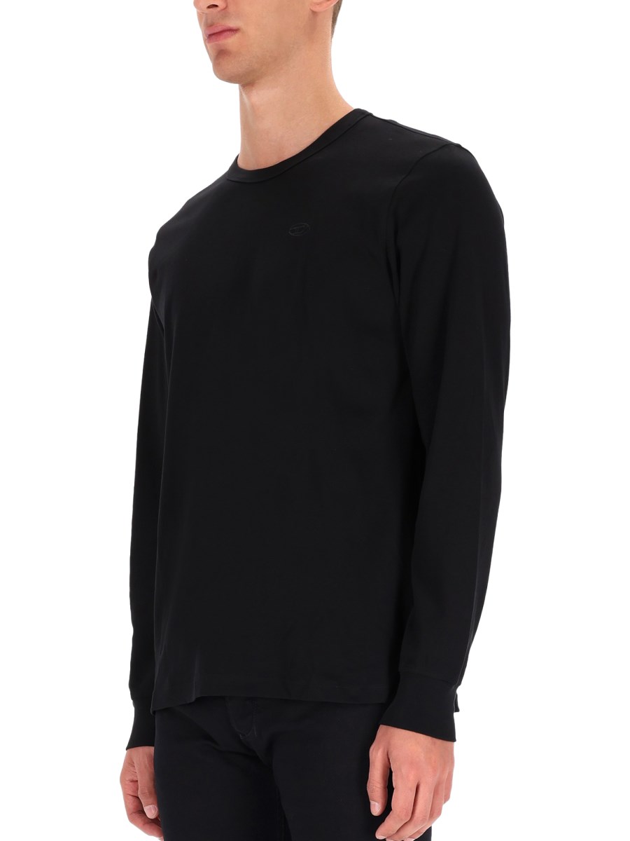 T-SHIRT CON LOGO RICAMATO