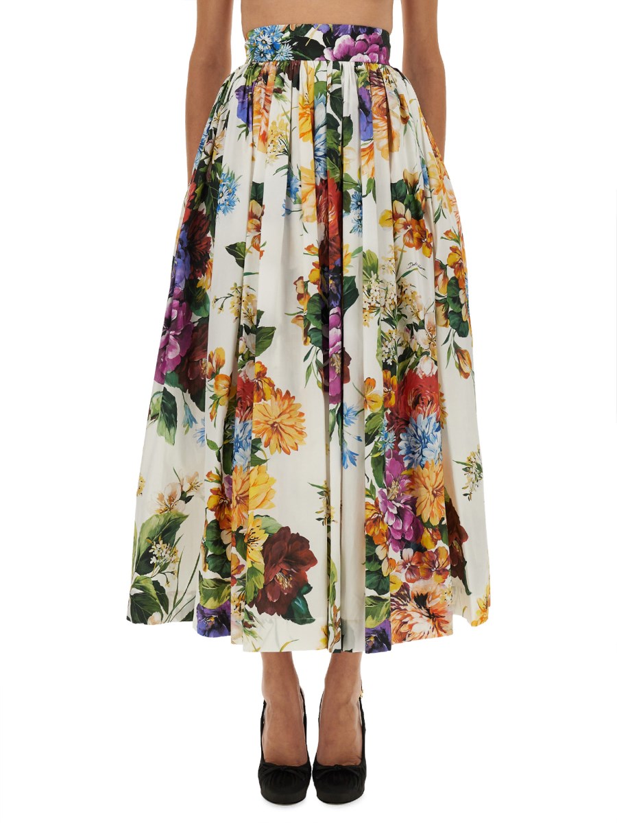 GONNA STAMPA BOUQUET FIORI