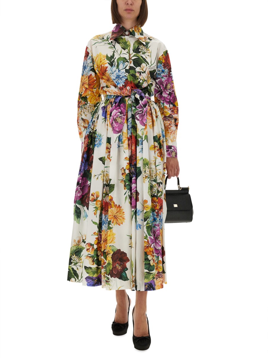 GONNA STAMPA BOUQUET FIORI