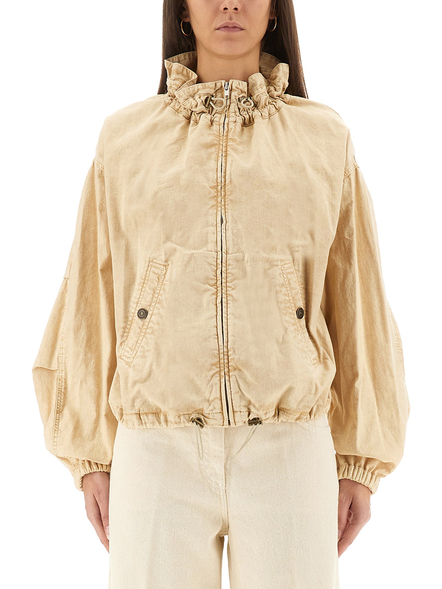 Isabel Marant Étoile "plume" Jacket In Gold