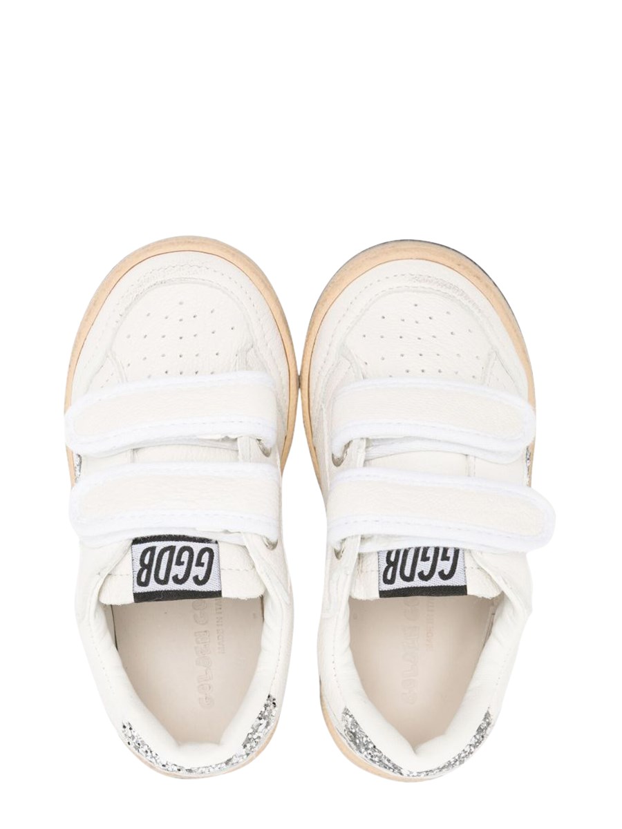 ballstar strap nappa upper glitter star and heel